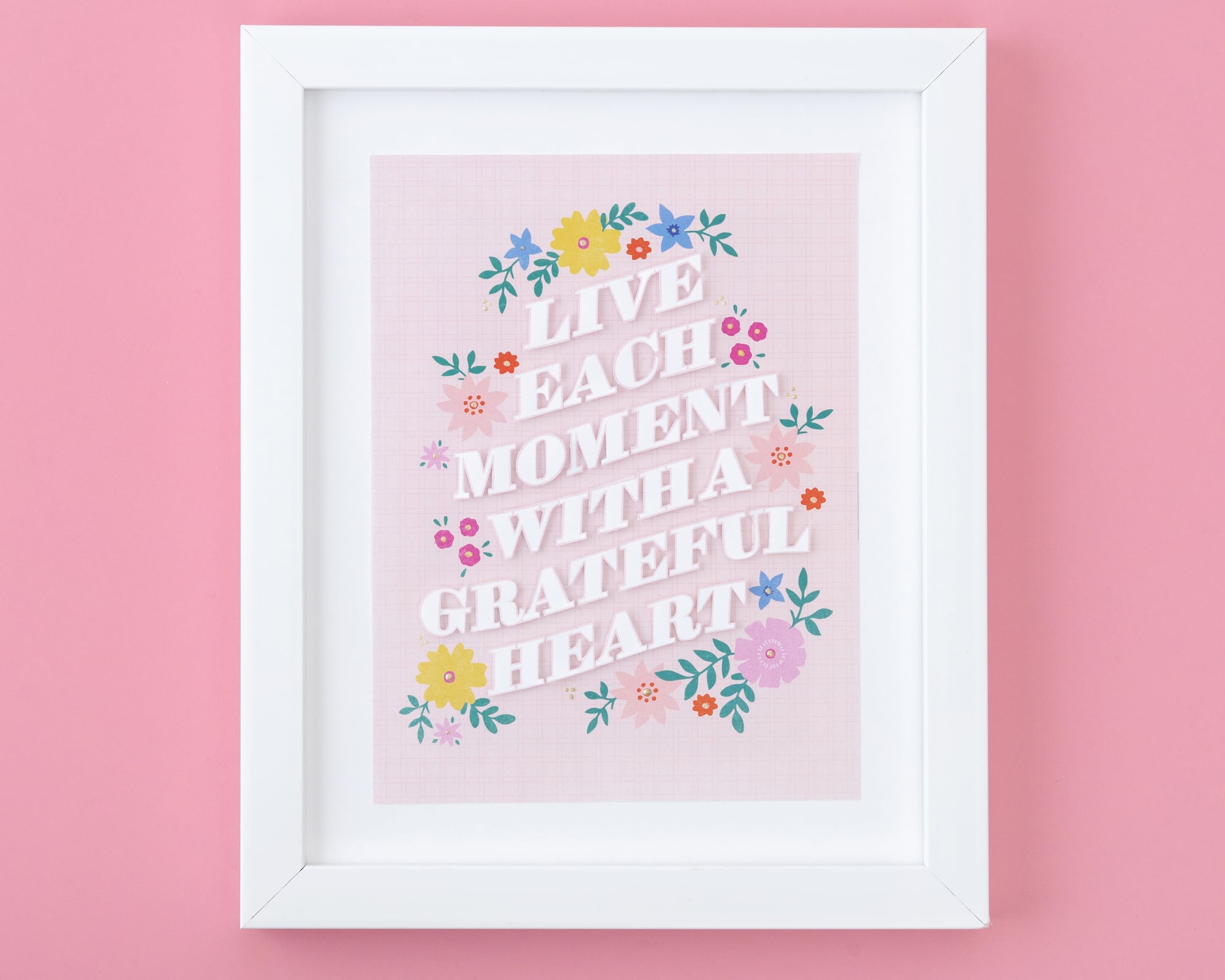 DCWV® 12" x 12" Premium Paper Bright Blooms, 36 Sheets